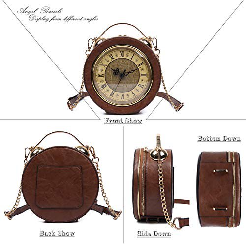 Angel Barcelo Brown Crossover Shoulder Bag (image 2)