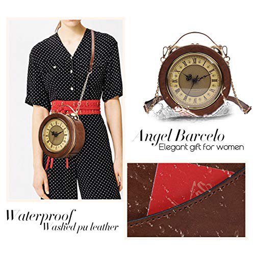 Angel Barcelo Brown Crossover Shoulder Bag (image 4)