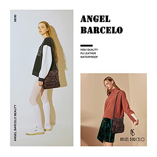 Angel Barcelo Coffee Crossbody Bag (image 5)