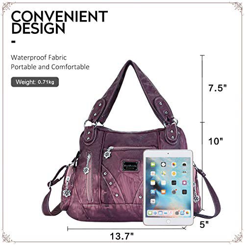 Angel Barcelo Hobo Crossbody Bag