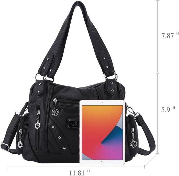 Angel Barcelo Hobo Crossbody Bag (image 2)