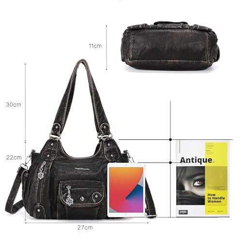 Angel Barcelo Hobo Crossbody Shoulder Bag