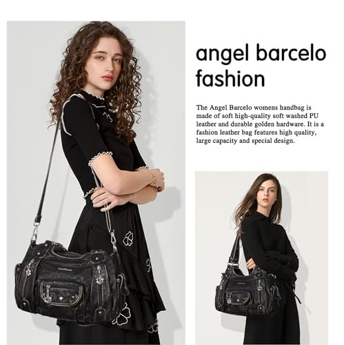 Angel Barcelo Hobo Crossbody Shoulder Bag (image 5)