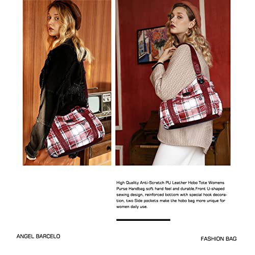 Angel Barcelo Red Leather Hobo Bag (image 5)