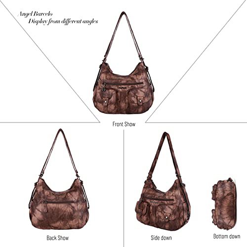 Angel Barcelo Soft Leather Crossbody Bag (Fashion Brown) (image 2)