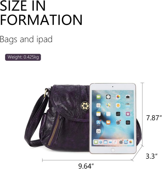 Angel Barcelo Soft Leather Crossbody Bag for Everyday Use (image 2)
