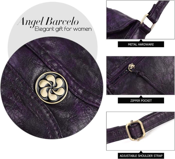 Angel Barcelo Soft Leather Crossbody Bag for Everyday Use (image 4)