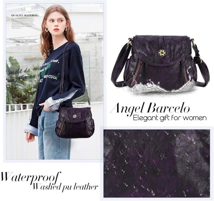 Angel Barcelo Soft Leather Crossbody Bag for Everyday Use (image 5)