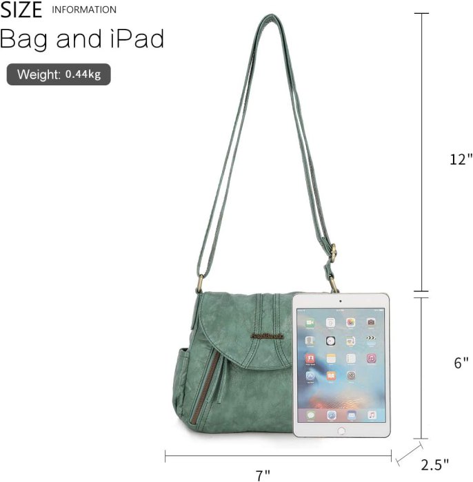 Angel Barcelo Soft Leather Crossbody Bag (Great Gift) (image 2)