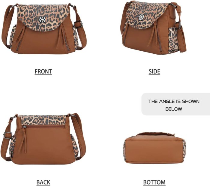 Angel Barcelo Soft Leather Crossbody Bag (Ideal Gift) (image 3)