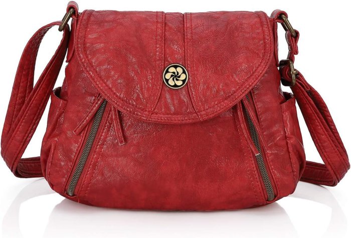 Angel Barcelo Soft Leather Crossbody Bag