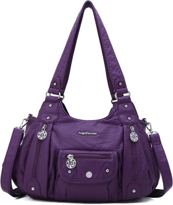 Angel Barcelo Soft PU Leather Crossbody Bag