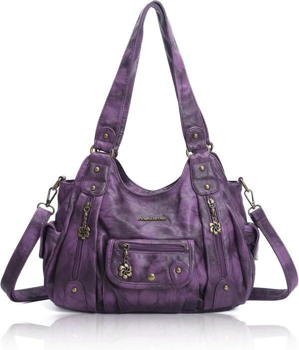 Angel Barcelo Soft PU Leather Crossbody Purse