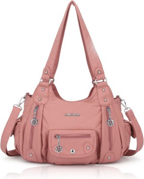 Angel Barcelo Soft PU Leather Crossbody Purse for travel