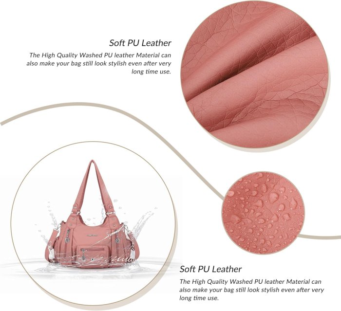 Angel Barcelo Soft PU Leather Crossbody Purse for travel (image 5)