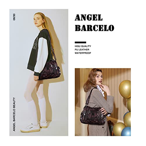 Angel Barcelo Soft PU Leather Hobo Shoulder Bag (image 5)