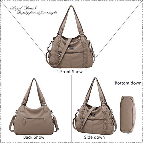 Angel Barcelo Soft PU Leather Hobo Shoulder Bag (image 2)