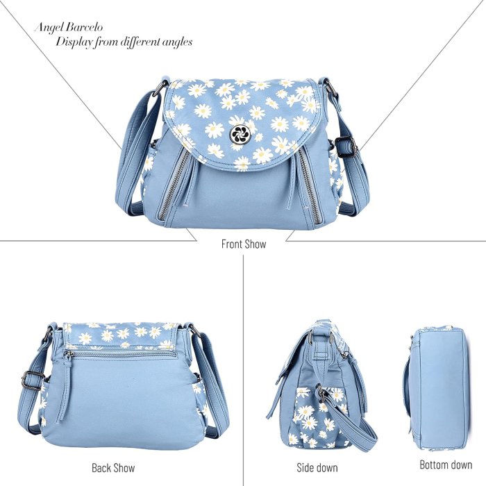 Angel Barcelo Stylish and Functional Soft Leather Crossbody Bag (image 3)