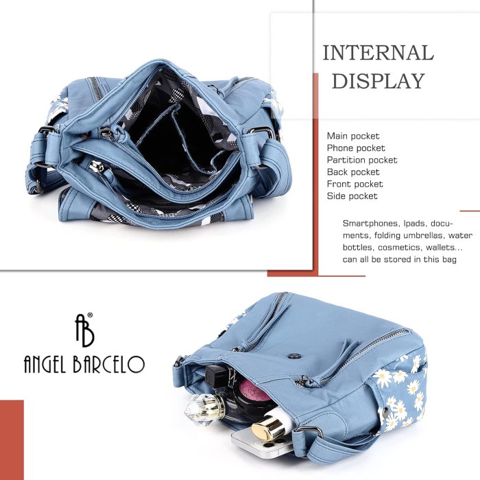 Angel Barcelo Stylish and Functional Soft Leather Crossbody Bag (image 5)