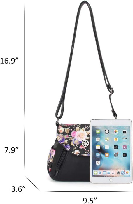 Angel Barcelo Ultra Soft Leather Crossbody Bag (image 2)