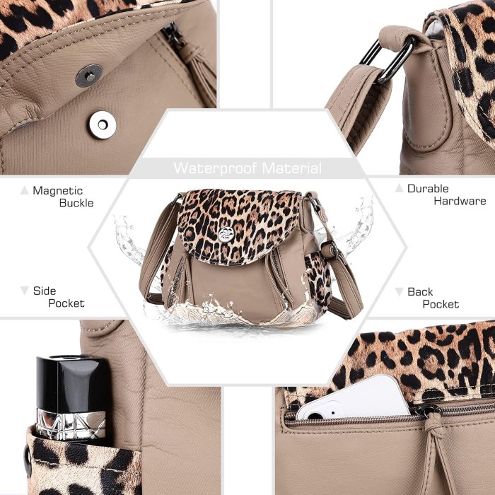 Angel Barcelo Well Organized Soft Leather Crossbody Bag (image 4)