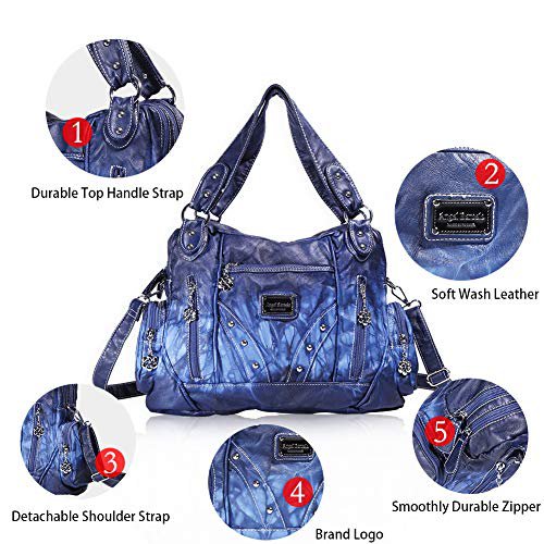 Angel Barcelo Women's Hobo Crossbody Bag (image 3)