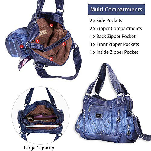 Angel Barcelo Women's Hobo Crossbody Bag (image 5)