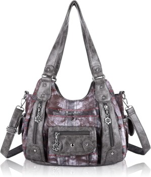 Angel Barcelo Soft PU Leather Crossbody Bag