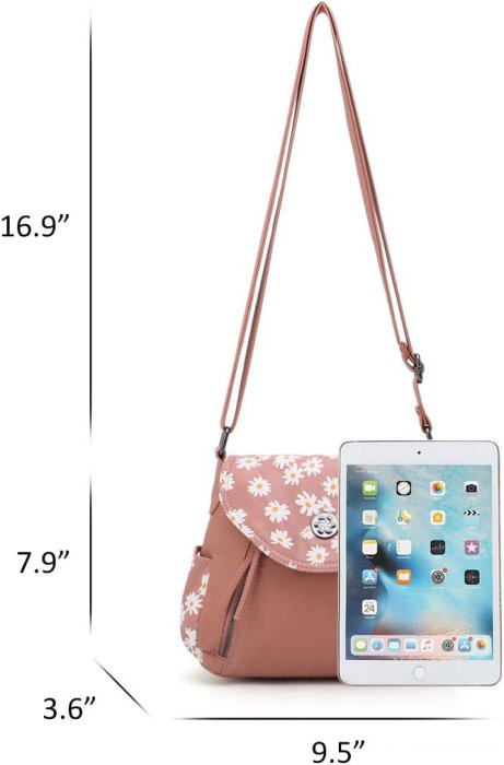 Soft Leather Crossbody Bag (Angel Barcelo) (image 2)