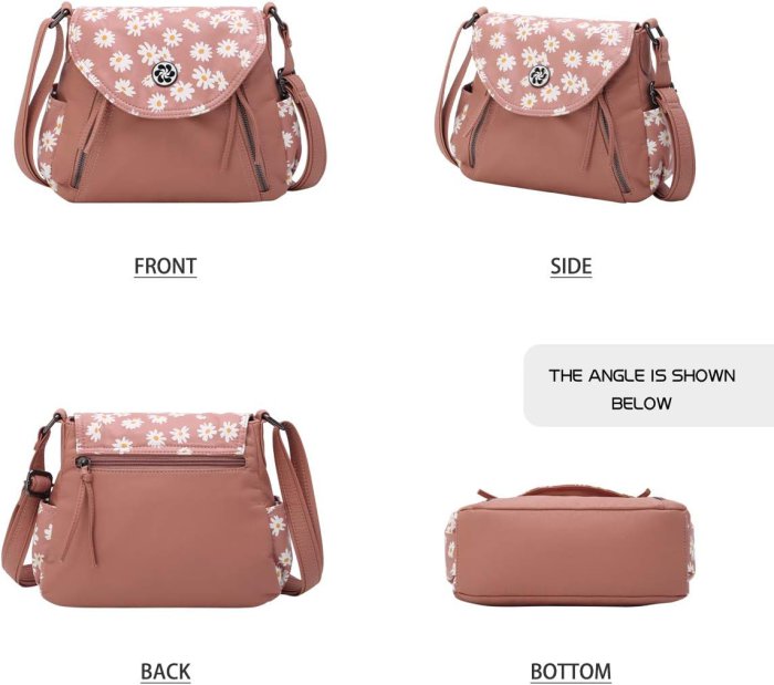 Soft Leather Crossbody Bag (Angel Barcelo) (image 3)