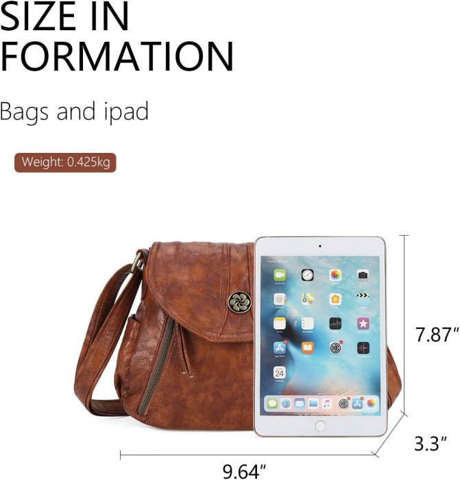 Soft Leather Crossbody Bag (image 2)