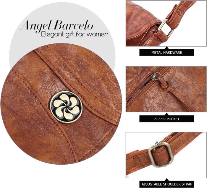 Soft Leather Crossbody Bag (image 4)