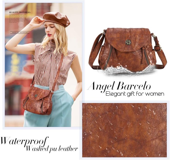 Soft Leather Crossbody Bag (image 5)